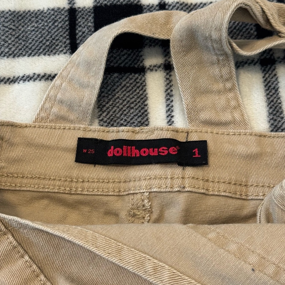 Women’s Tan Overalls - Picture 7 of 8